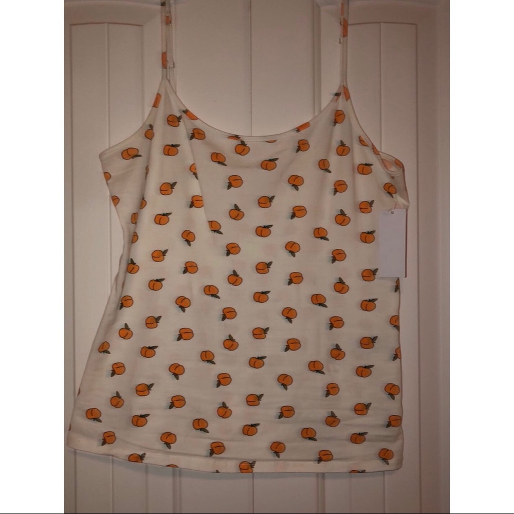 Cheeky Peach Tank Top